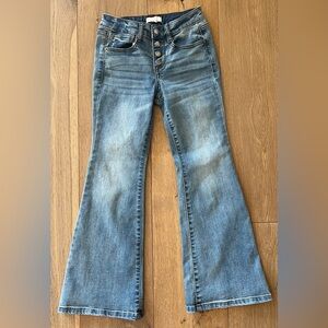 GB girls flare jeans - size 8